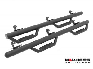 Jeep Wrangler JL Side Steps - Nerf Steps - Rough Country - 4 Door